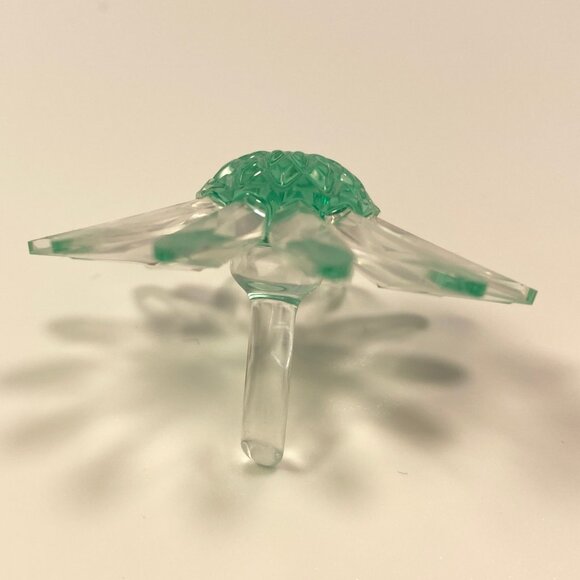 Swarovski Crystal SCS Green Daisy Flower Figurine, Box - Picture 11 of 11